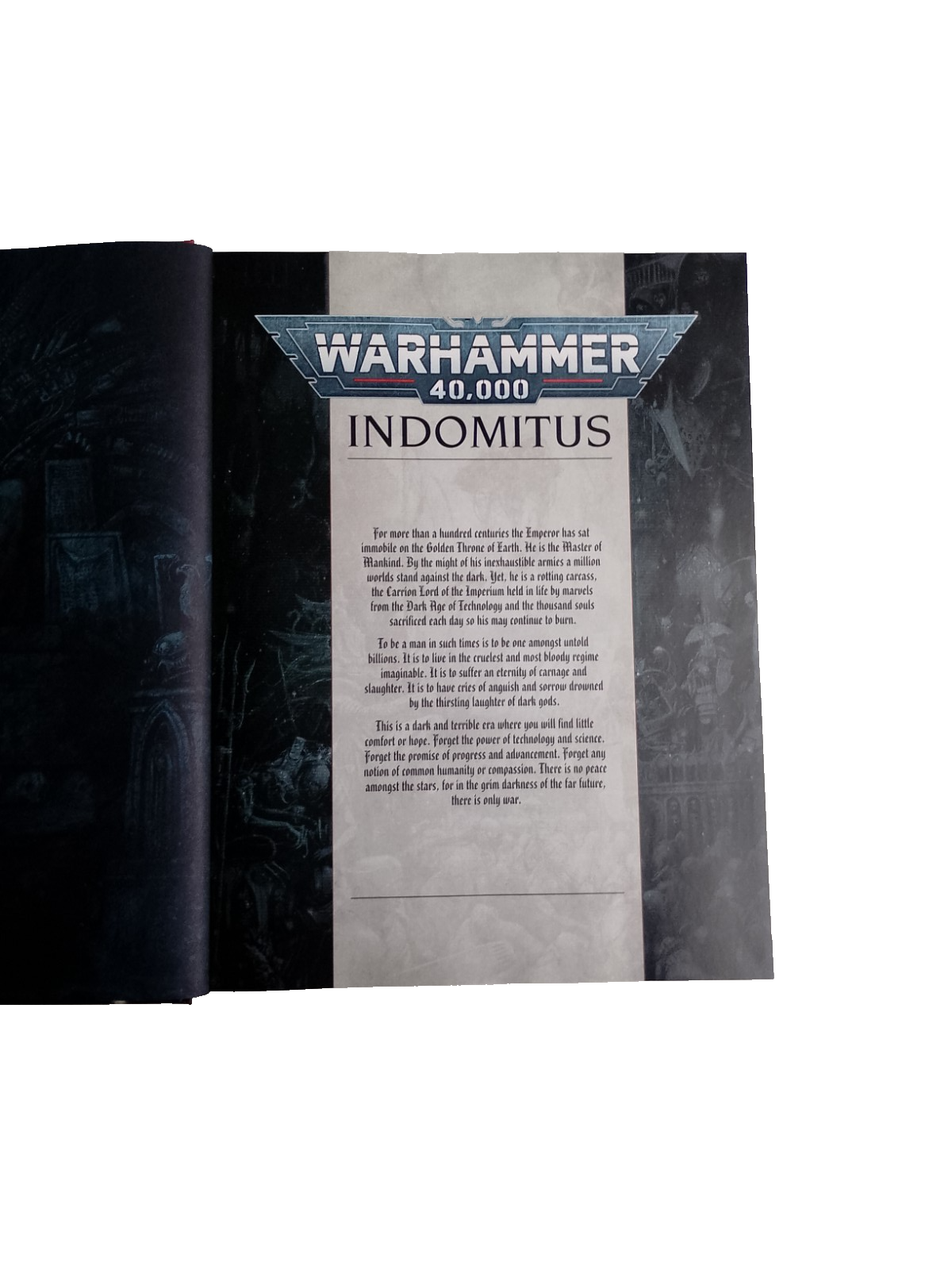 Warhammer 40K Hardcover 9th Edition Core Rule Book Indomitus Limited Edition