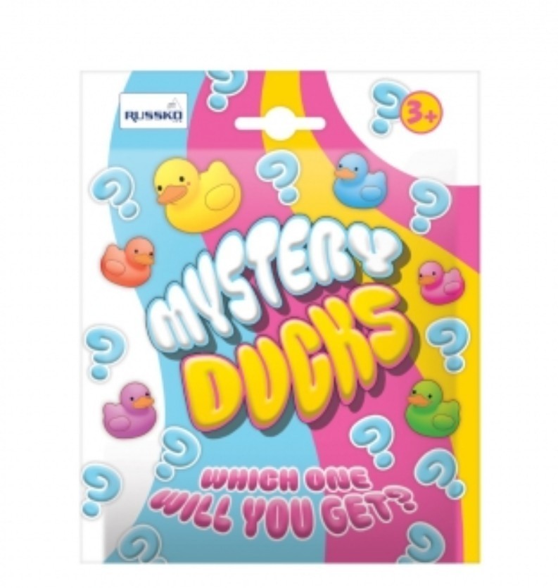 Russko Mystery Ducks Blind Bag - Surprise Rubber Ducky Collectible Toy 5.5CM