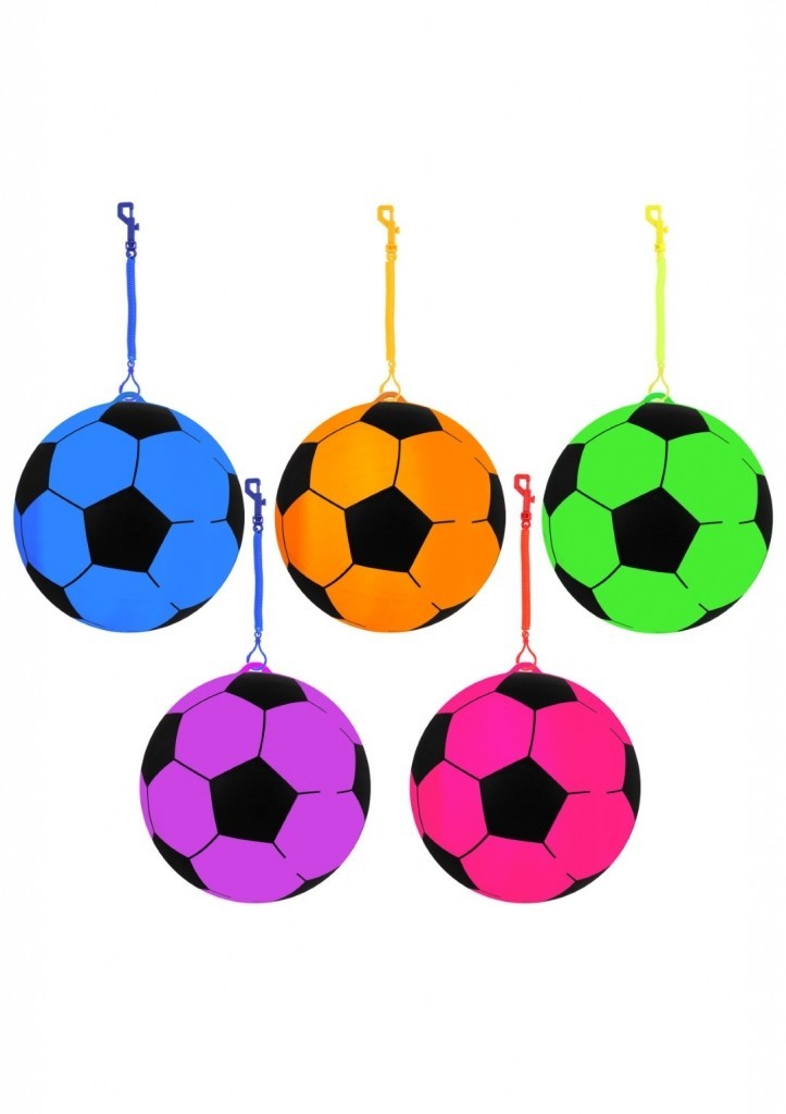 Footballs And Balls keyring with Spiral Keychain - Scented - Characters - Safe