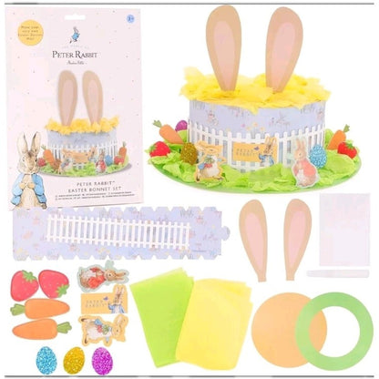 Peter Rabbit Easter Bonnet Make Your Own Craft Set - Creative Kids Activity
