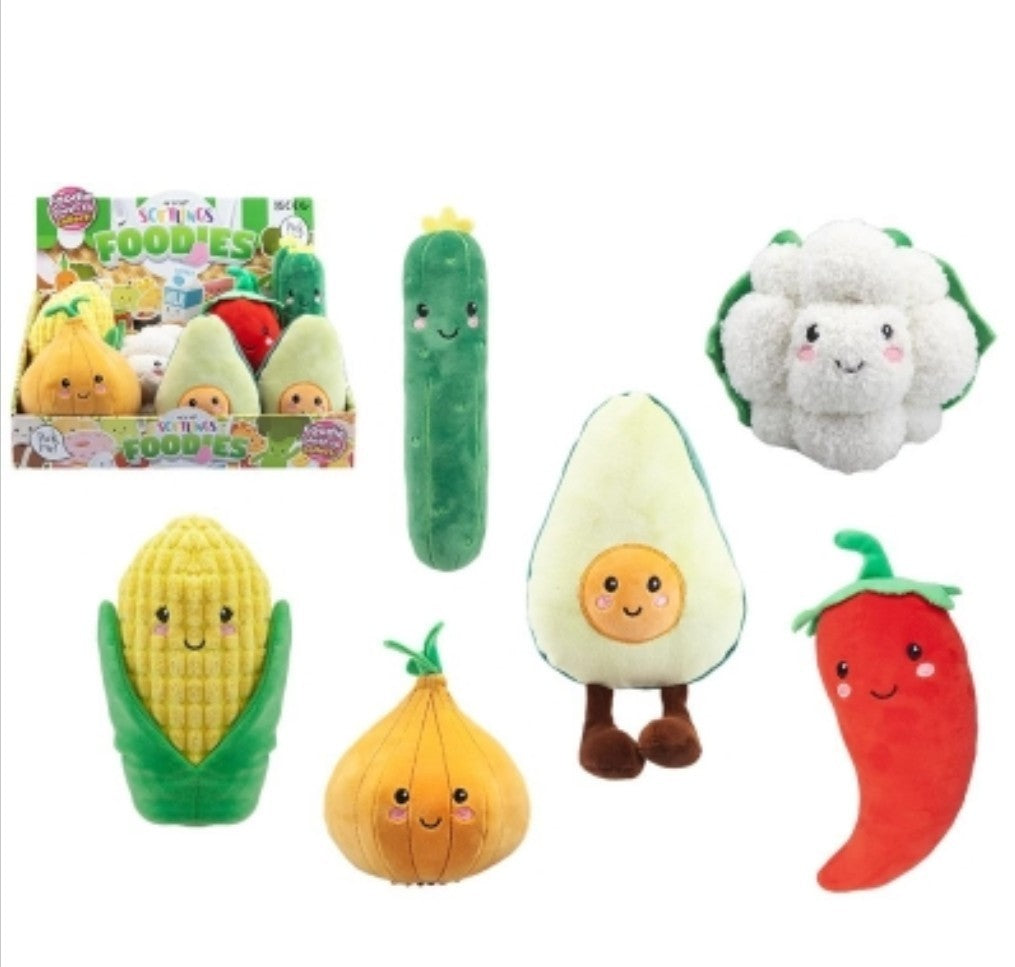 Softlings Salad & Veg Foodies 16cm Plush Toy 