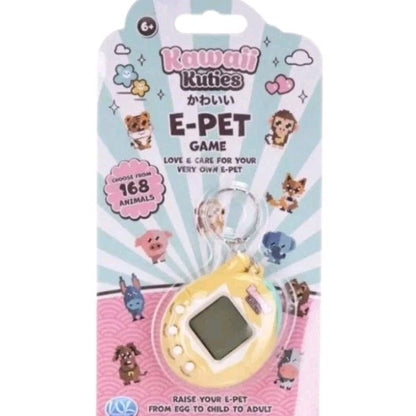 Official Kawaii Kuties E-Pet Game | 168 Virtual Animals | Retro Cyber Pet Toy 
