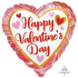 Valentines Day Foil Balloons For That Somebody Special: Heart, Marble, Abstract
