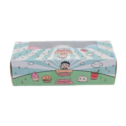 X1 Kawaii Foodiez Squeezy Dumplings 3-Pack | Cute Mochi Squishy Fidget Toy