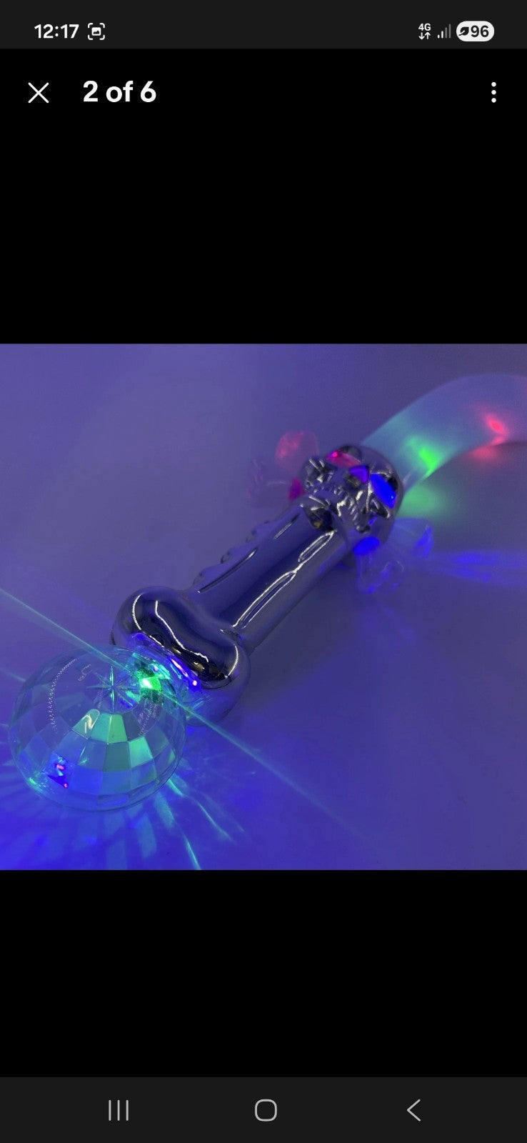 Light Up Pirate Cutlass Sword - Flashing LED Skull & Crossbones 