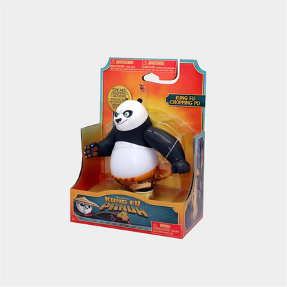 Kung Fu Panda 4 Action Figure  5.5" Sound Effects & Karate Chopping Po