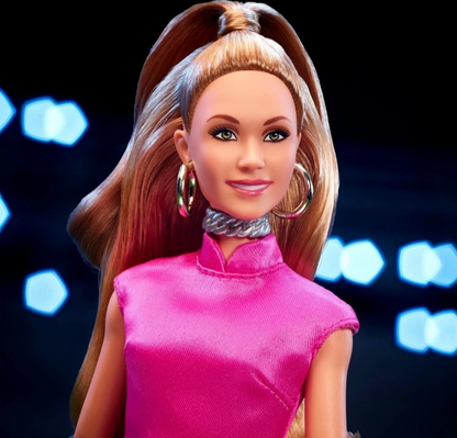 Barbie Signature Collectable Doll Keeley Jones From Ted Lasso With Pink Dress